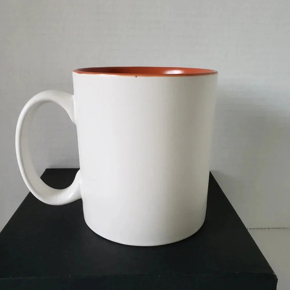 Starbucks Breakfast Blend  Orange/White Large Coffee Mug. - Picture 3 of 7